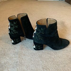 Black booties size 7.5 women’s